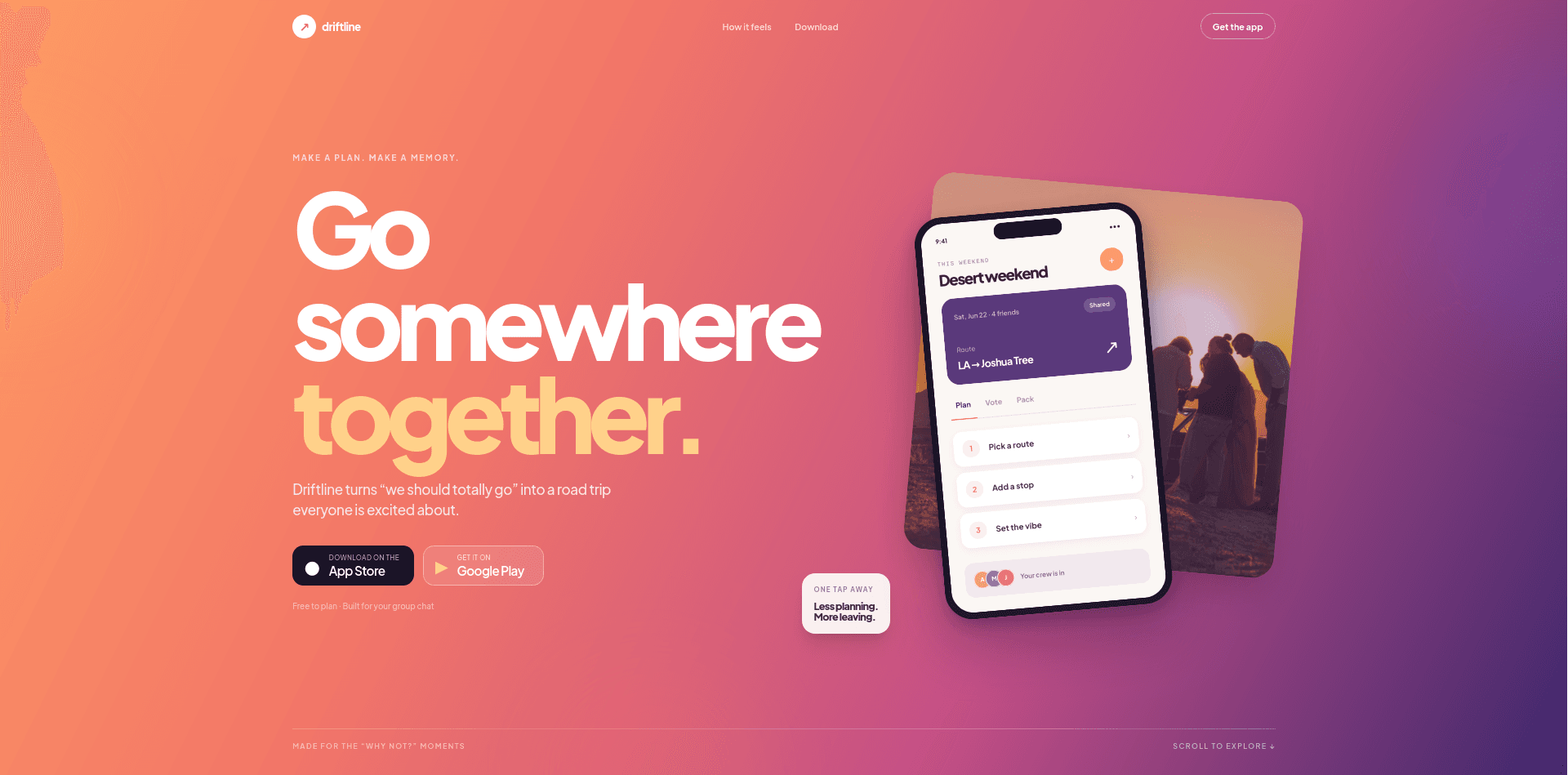 App launch page built with Pulse5 AI